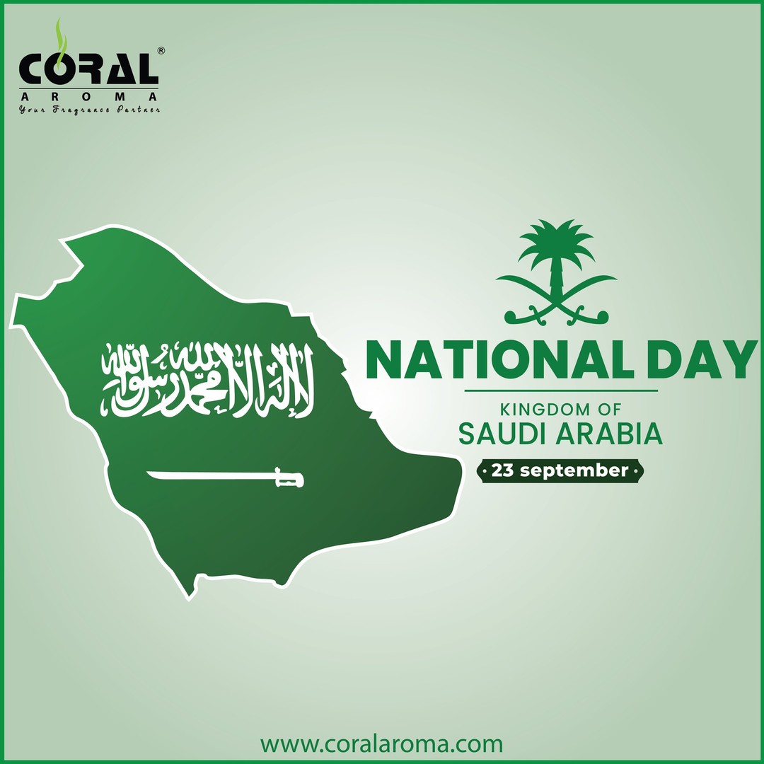 On this Special day, behalf of the Coral Family, we would like to extend our warmest wishes to the whole Saudi community. Happy Saudi National Day 🇸🇦💚

#Nationalday #Saudinationalday #KSA #saudinationalday92🇸🇦 #coralaroma #uae