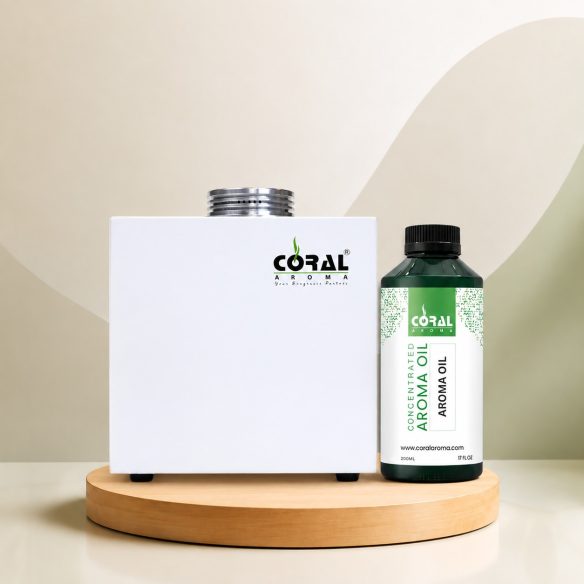 360 Smart Aroma Diffuser Machine + 200ml Aroma Oil