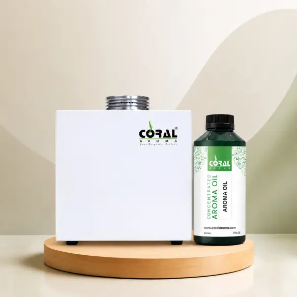 360 Smart Aroma Diffuser Machine + 200ml Aroma Oil