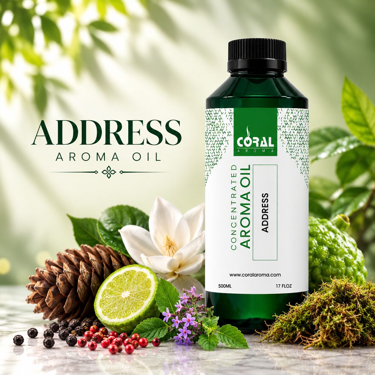 Address Inspired Aroma Oil
