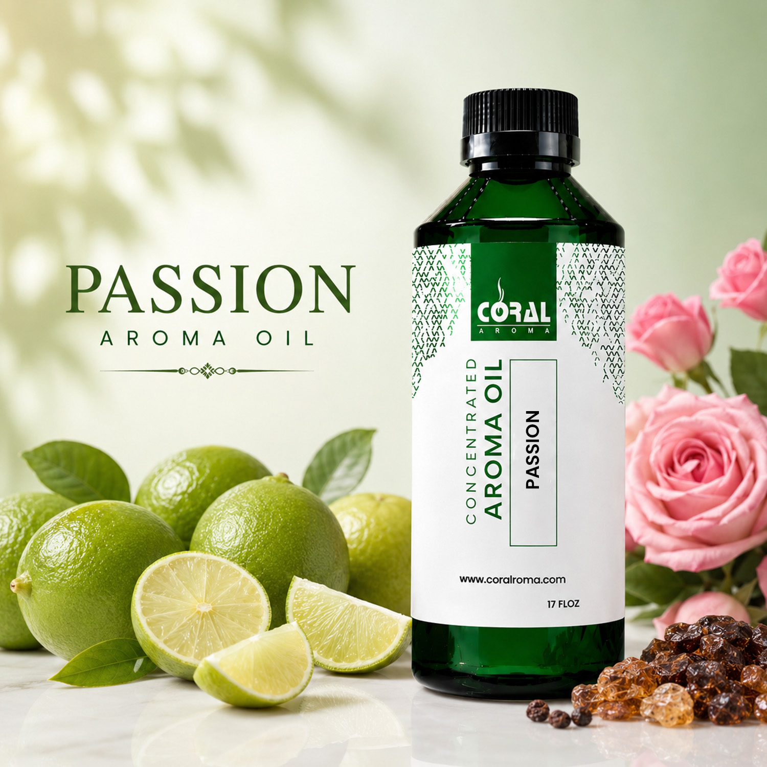 Passion Aroma Oil – Floral Fruity Diffuser Oil by Coral Aroma