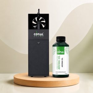 Scent Box Fan Diffuser Machine + 200ml Aroma Oil
