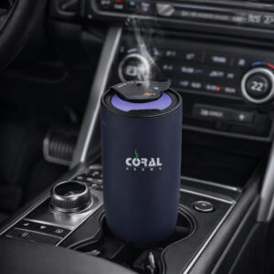 Coral Aroma Go – Portable Car & Tabletop Fragrance Diffuser