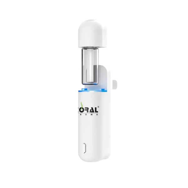 car mini white with bottle