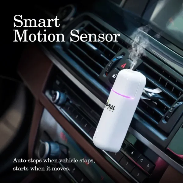 smart motion sensor of mini aroma car diffuser