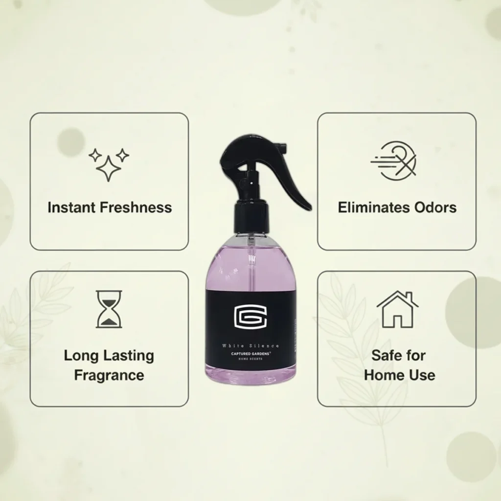 White Silence Home Fragrance Spray Benefits