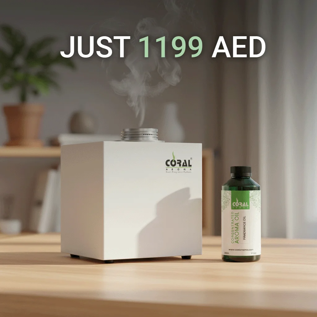 360 Smart Diffuser + 500ml Aroma Oil