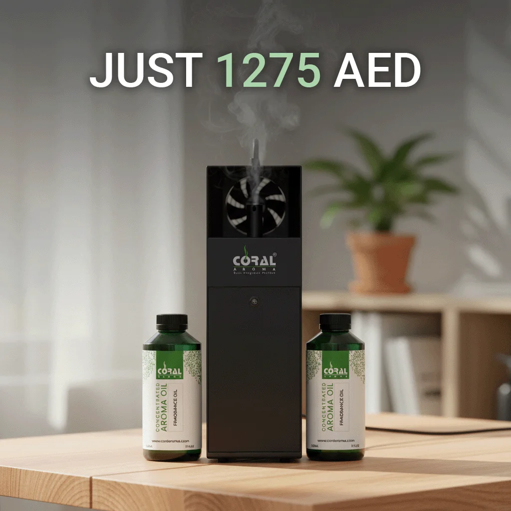 Scent Box Fan Diffuser + 1000ml Aroma OIl