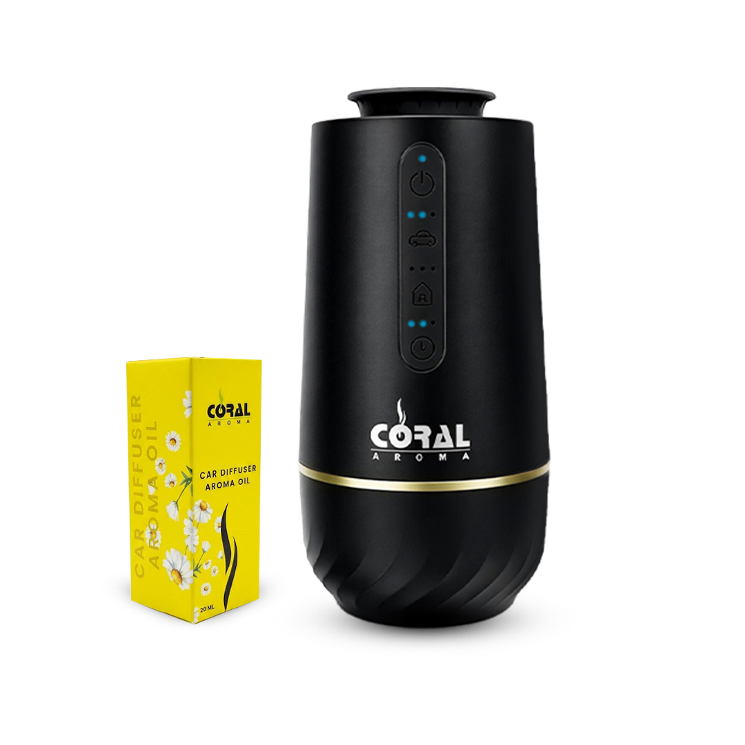 F1 Laser Car Diffuser with Aroma Oil – Cold Air Scenting for Car & Home