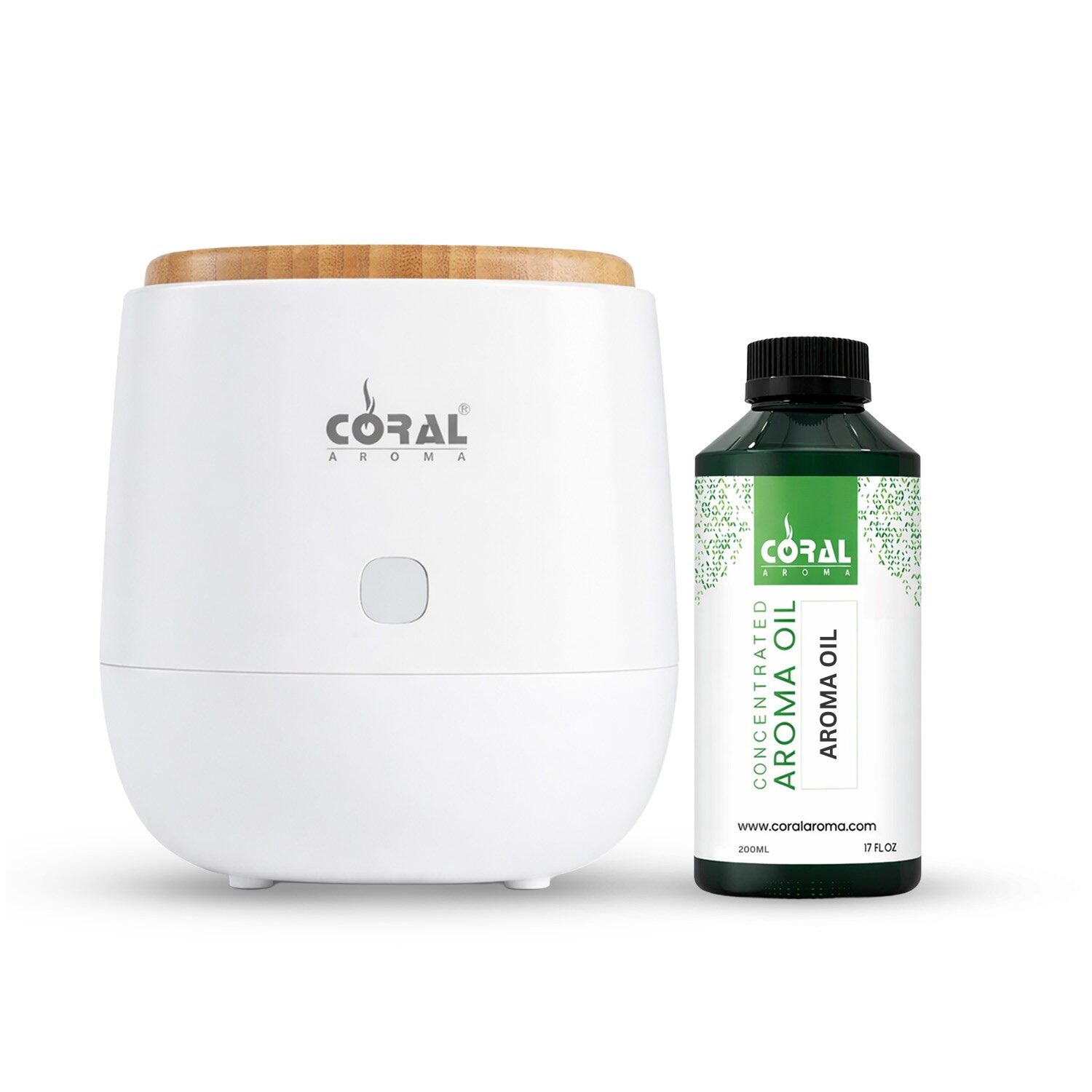Scent Home Aroma Diffuser Machine + Choose Any 300ml Aroma Oil – Combo