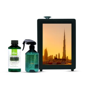 Coral Reflect Smart Aroma Combo - Diffuser Machine + 300ml Aroma Oil (Selectable) + Home Fragrance Spray
