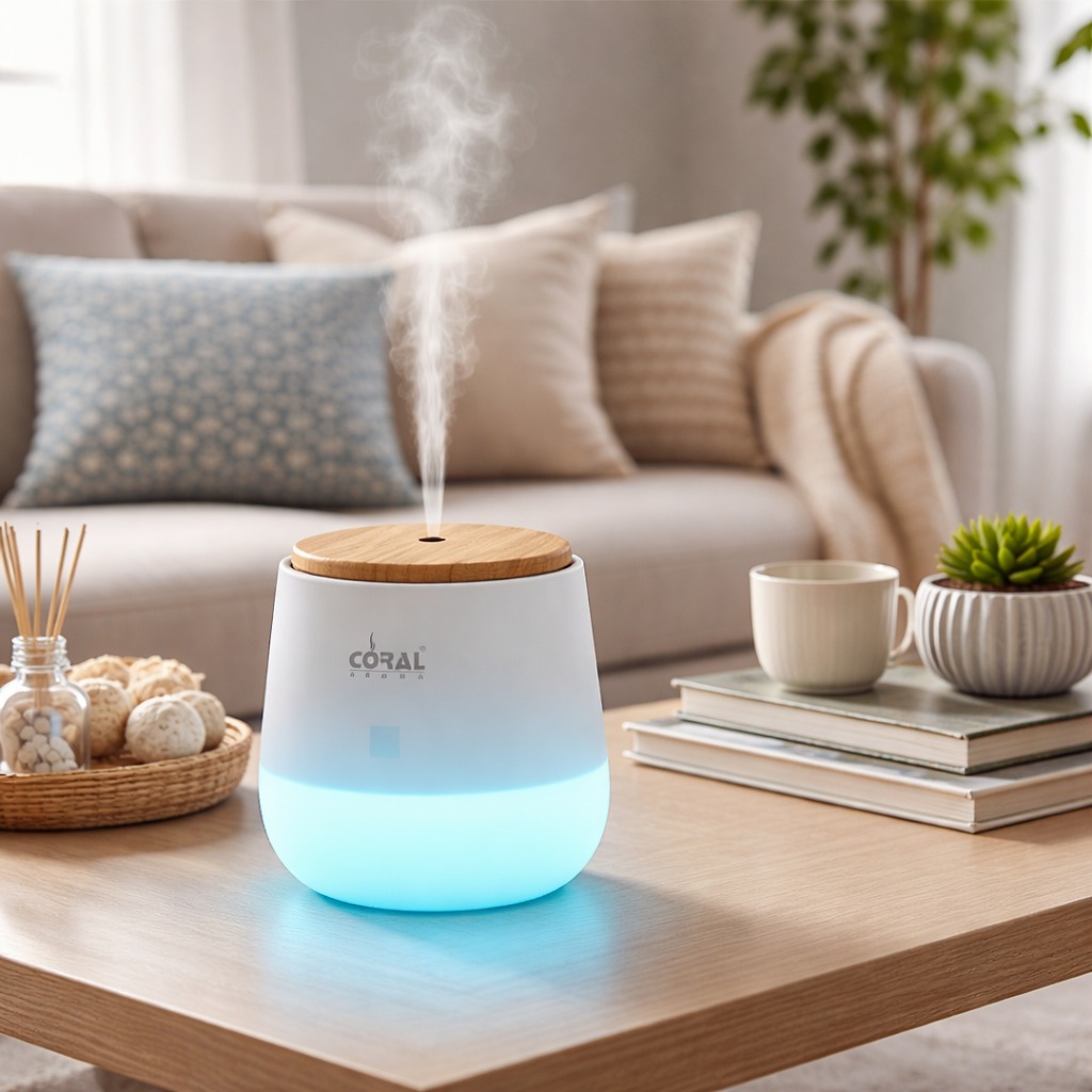 Scent Home Care Diffuser Machine + Choose Any 200ml Aroma Oil - Combo