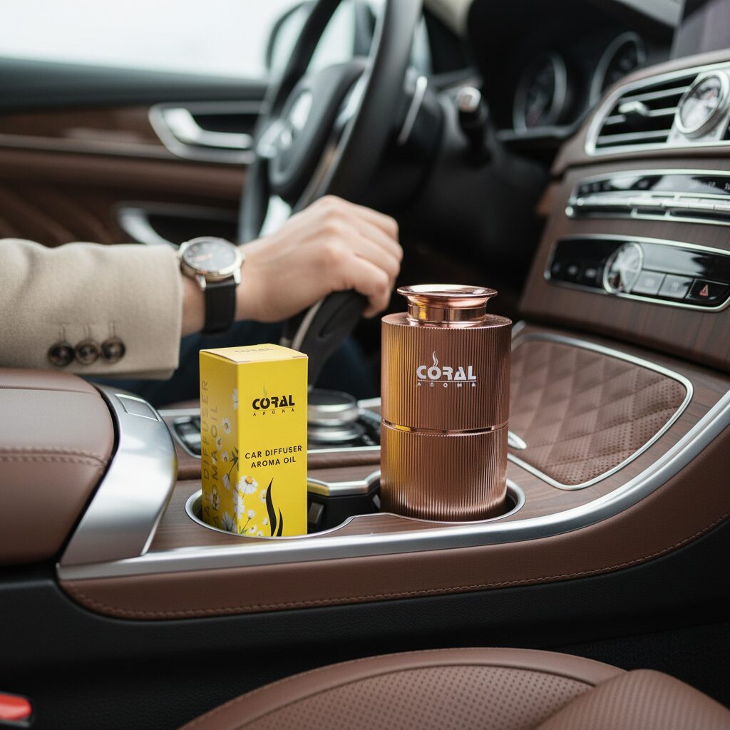 Explore Car Diffuser with 20ml Aroma Oil