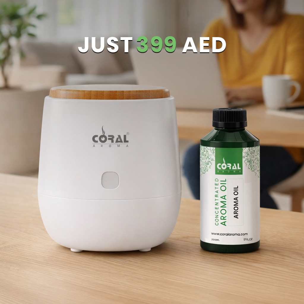 Scent Home Aroma Diffuser + Choose Any 200ml Aroma Oil