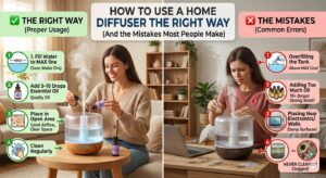 How to Use a Home Scent Diffuser the Right Way (And the Mistakes Most People Make)
