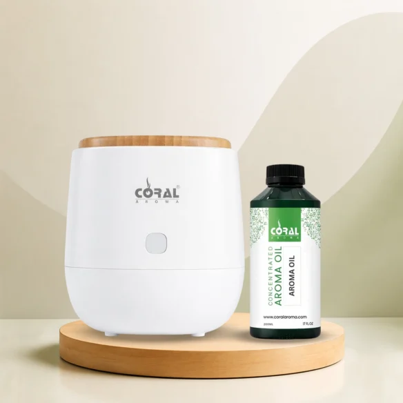 Scent Home Aroma Diffuser Machine + 200ml Aroma Oil