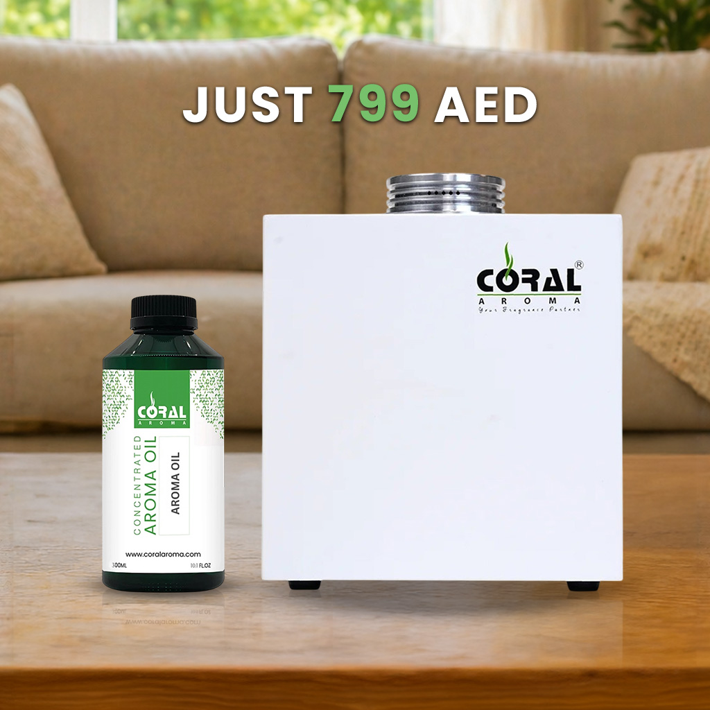 Coral Aroma 360 Smart Aroma Diffuser + 300ml Aroma Oil