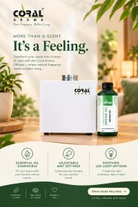 Coral aroma diffuser