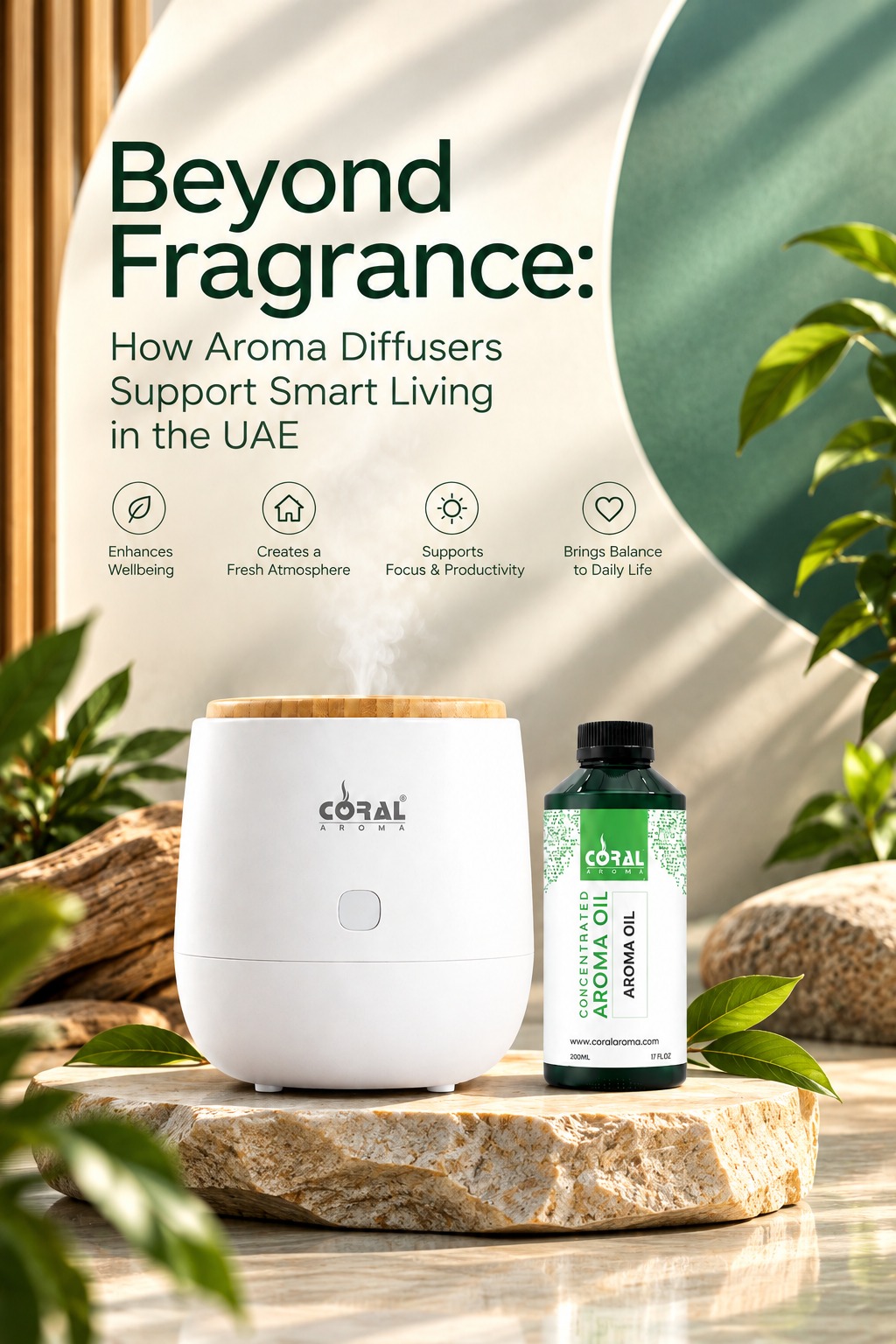 Coral aroma diffuser
