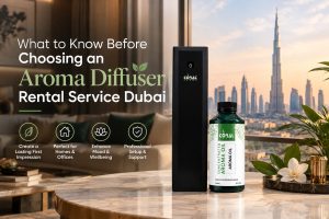 Coral aroma rental diffuser